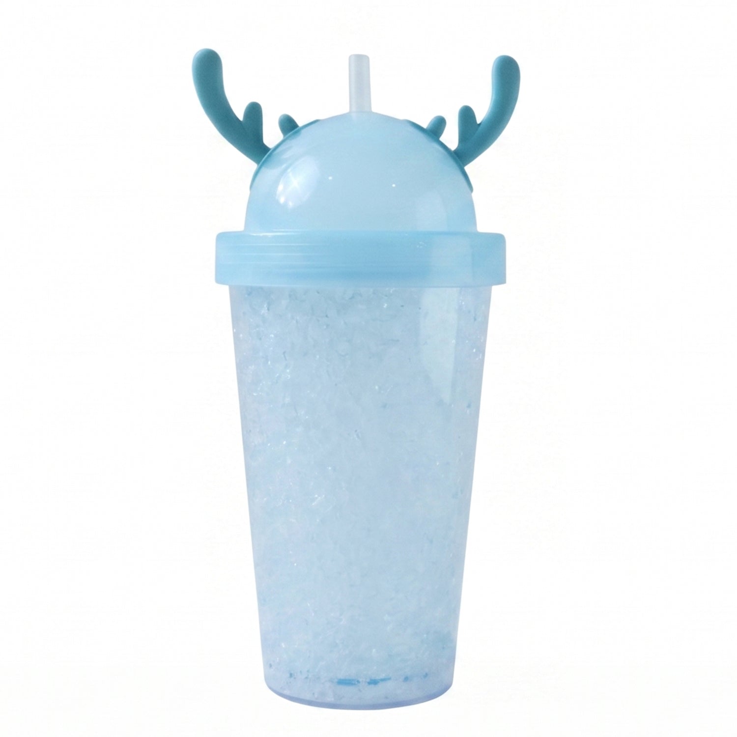 fun design reusable plastic tumbler with handle