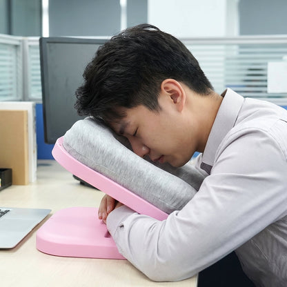 Foldable Soft Nap Doughnut Pillow Portable Neck Support Cushion 1 Pc