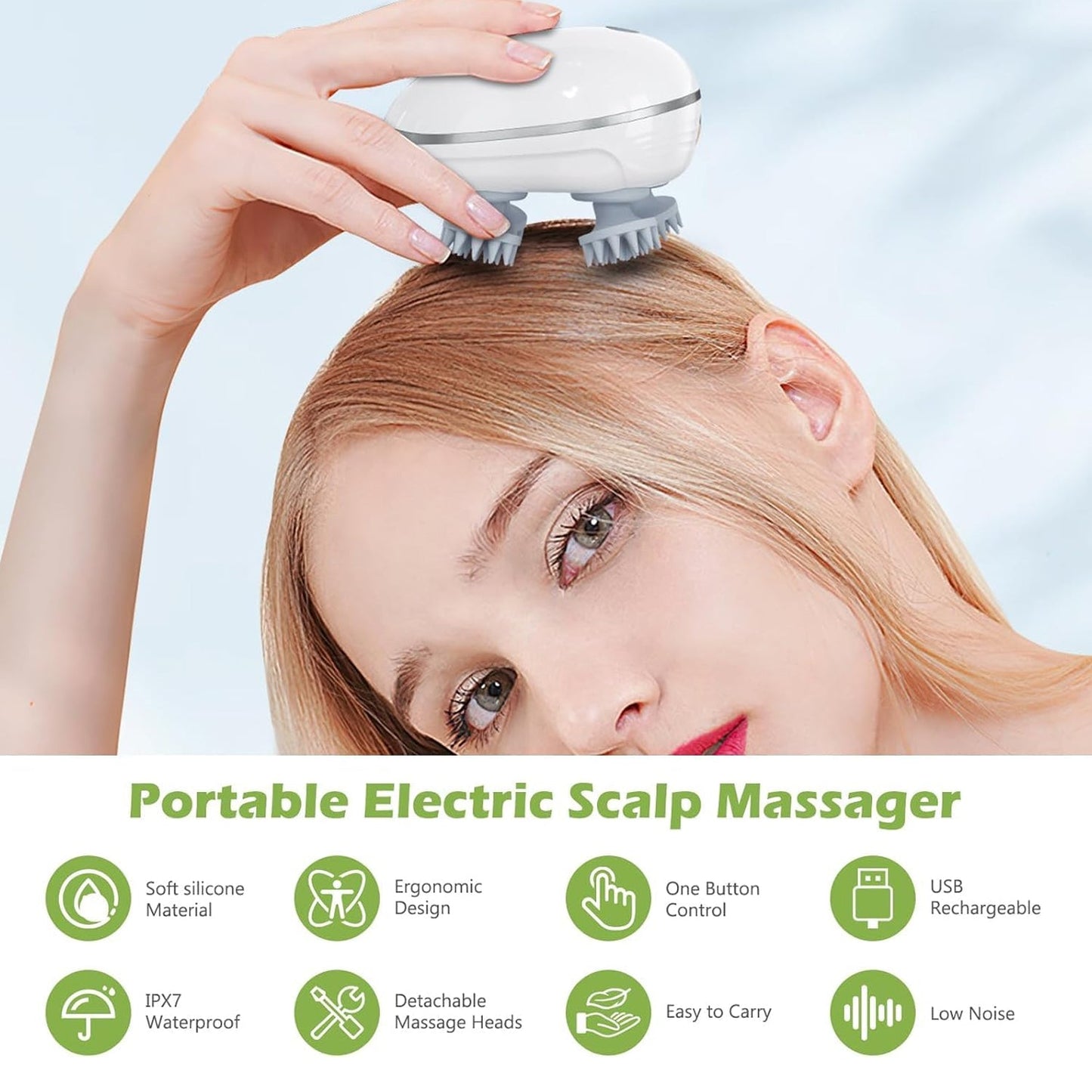 Smart Electric Scalp Massager (1 Pc)