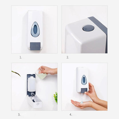  Wall Mounted Liquid Soap Dispenser - specs detail shot