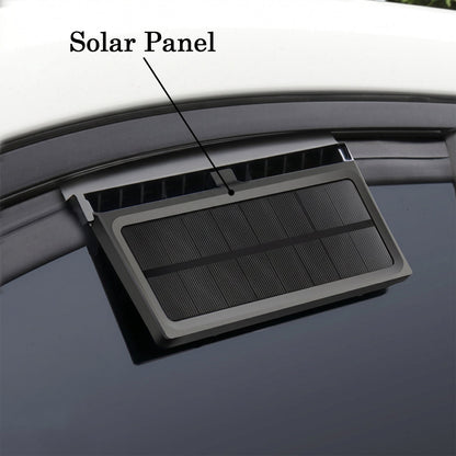 solar exhaust cooling fan
