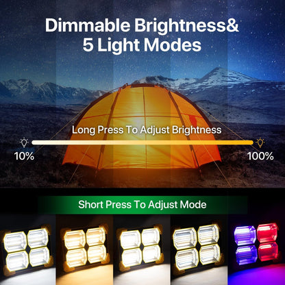  High Power Solar LED Flood Light - lifestyle
