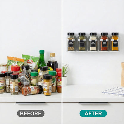 spice jar storage rack
