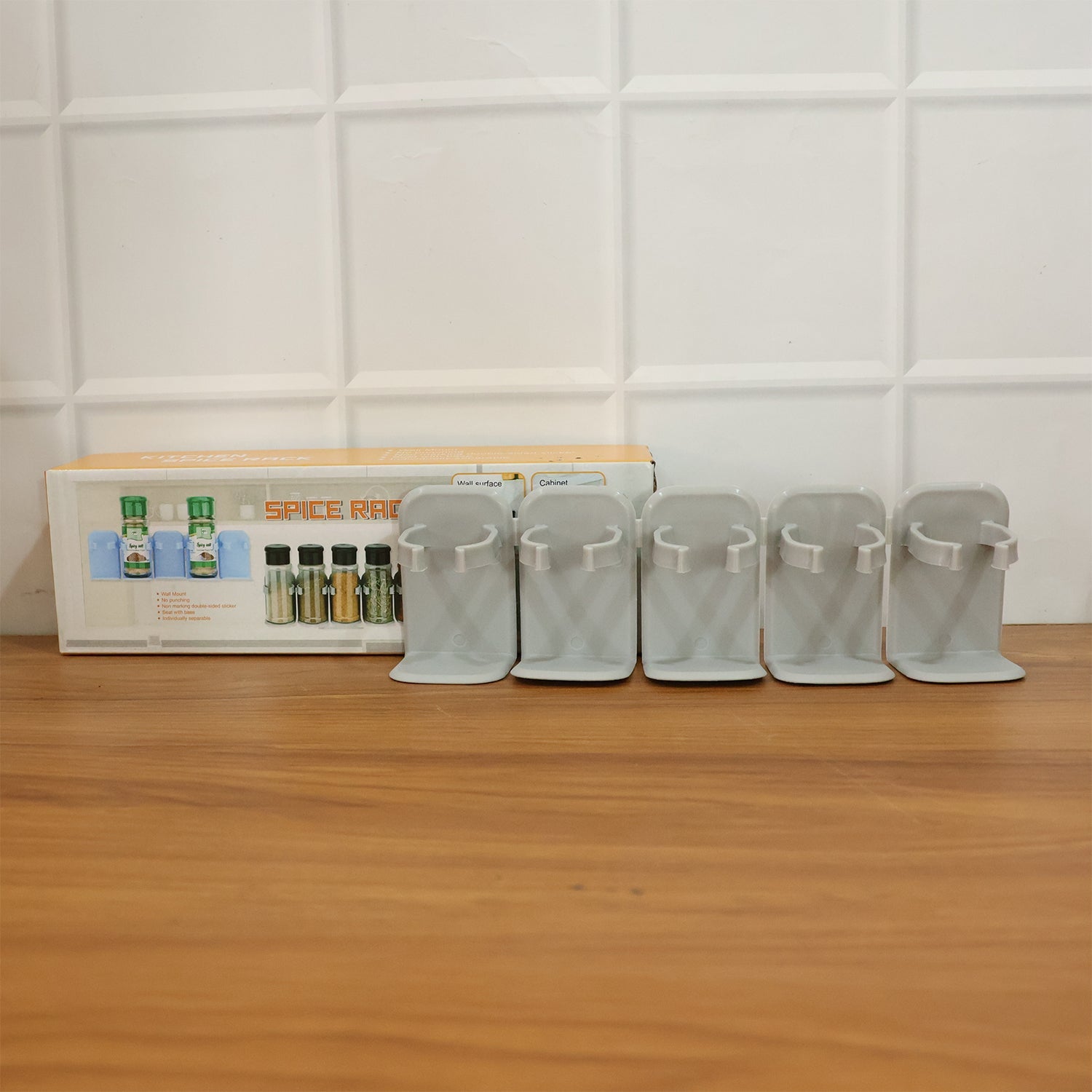 wall spice holder rack