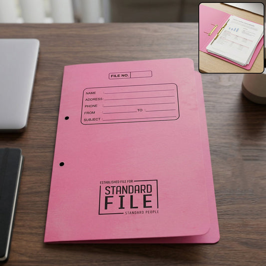 spring file folder holder