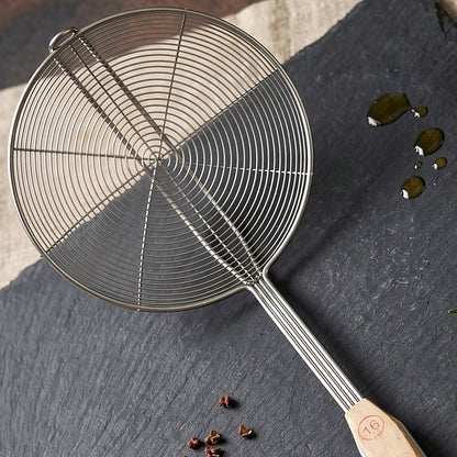 oil draining skimmer spoon