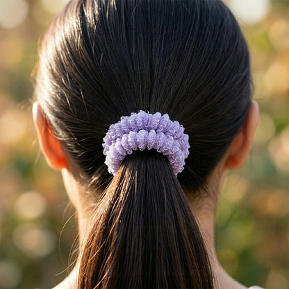 Soft Terry Elastic Hair Bands 8 Pc Set