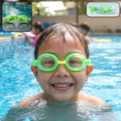 premium swimming goggles protective storage case included set