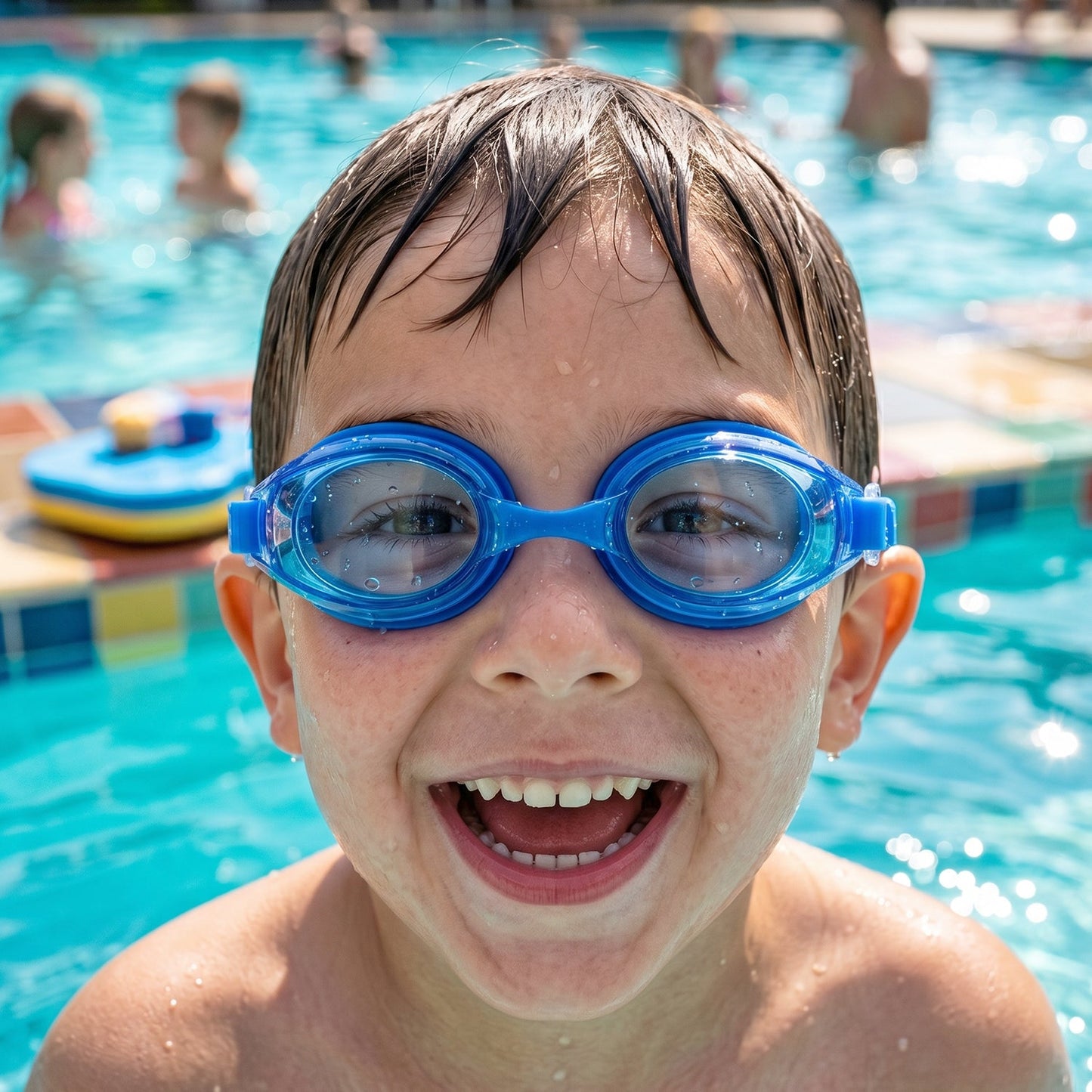 professional style kids swim goggles training use