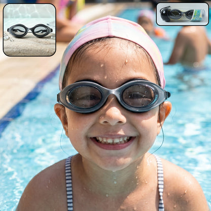 kids UV protection swimming goggles anti fog lens comfort fit