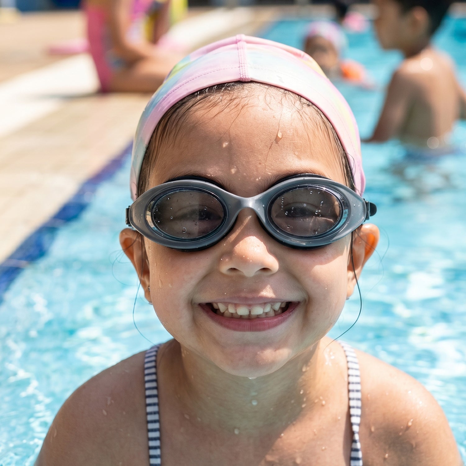 anti fog kids goggles clear vision swimming