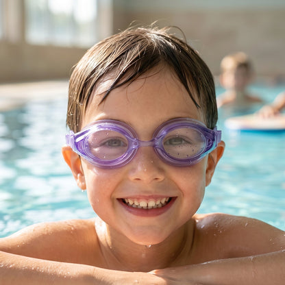 flexible frame kids swim goggles comfortable use
