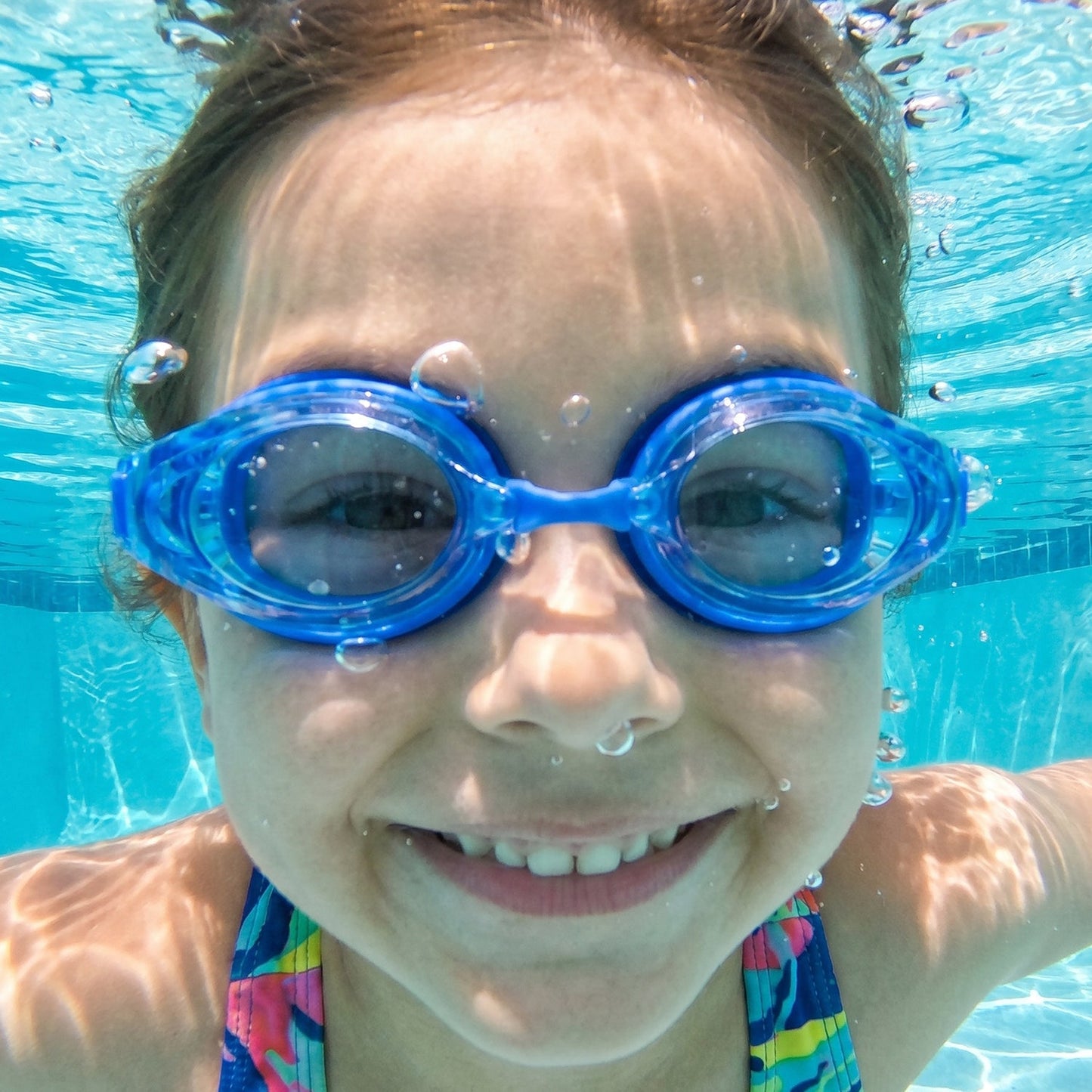 leak proof kids goggles swimming comfort design
