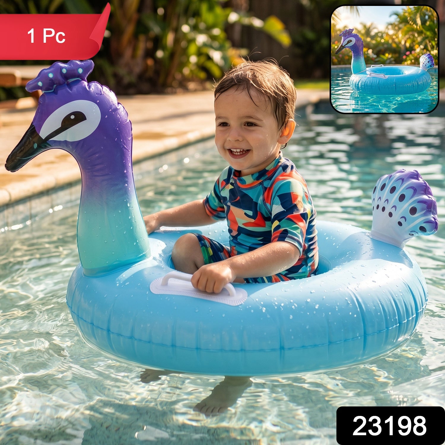 soft inflatable swim ring kids pool use