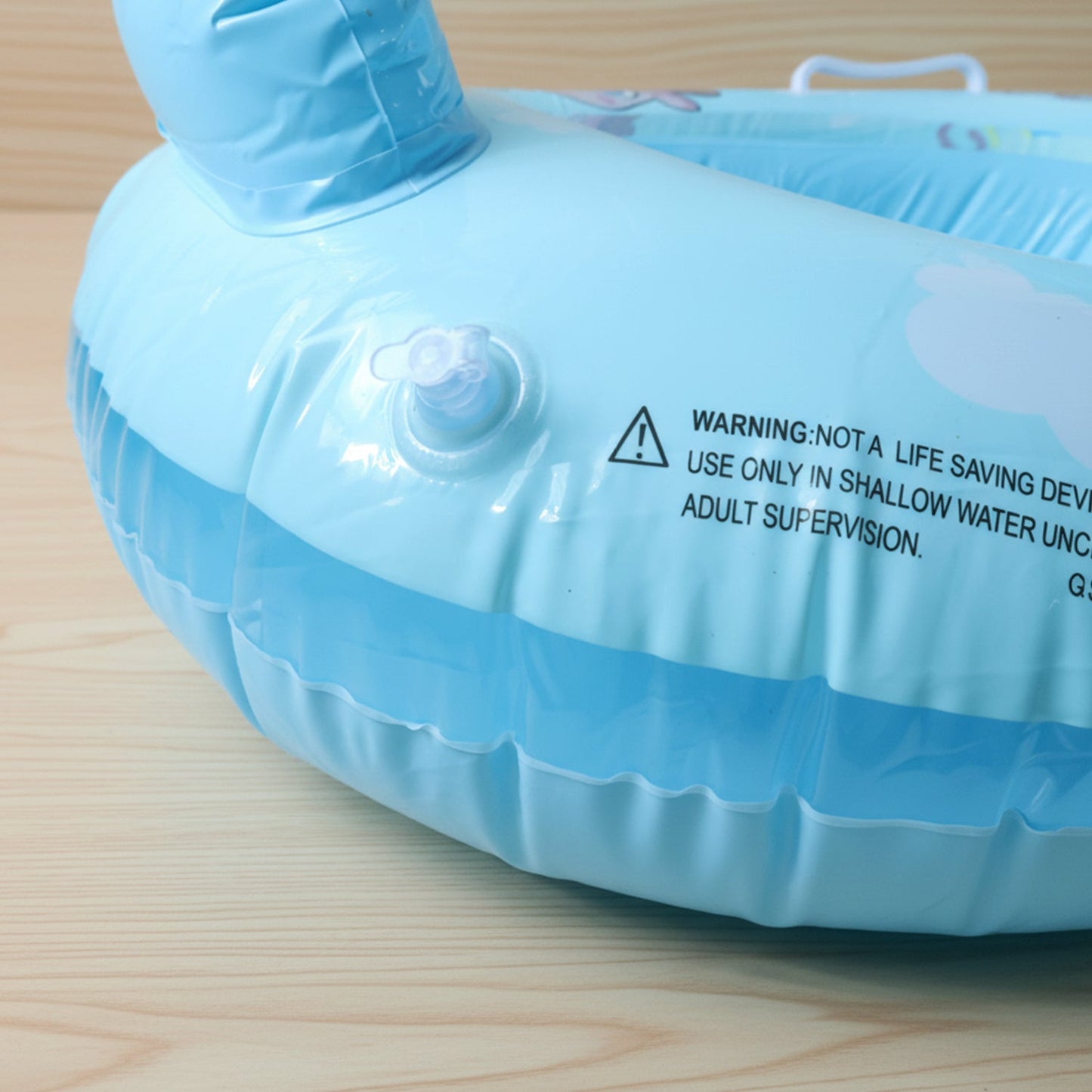 colorful animal design swim ring inflatable