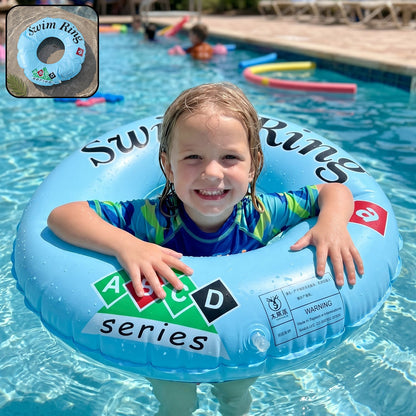 classic inflatable swim ring kids pool float safety tube
