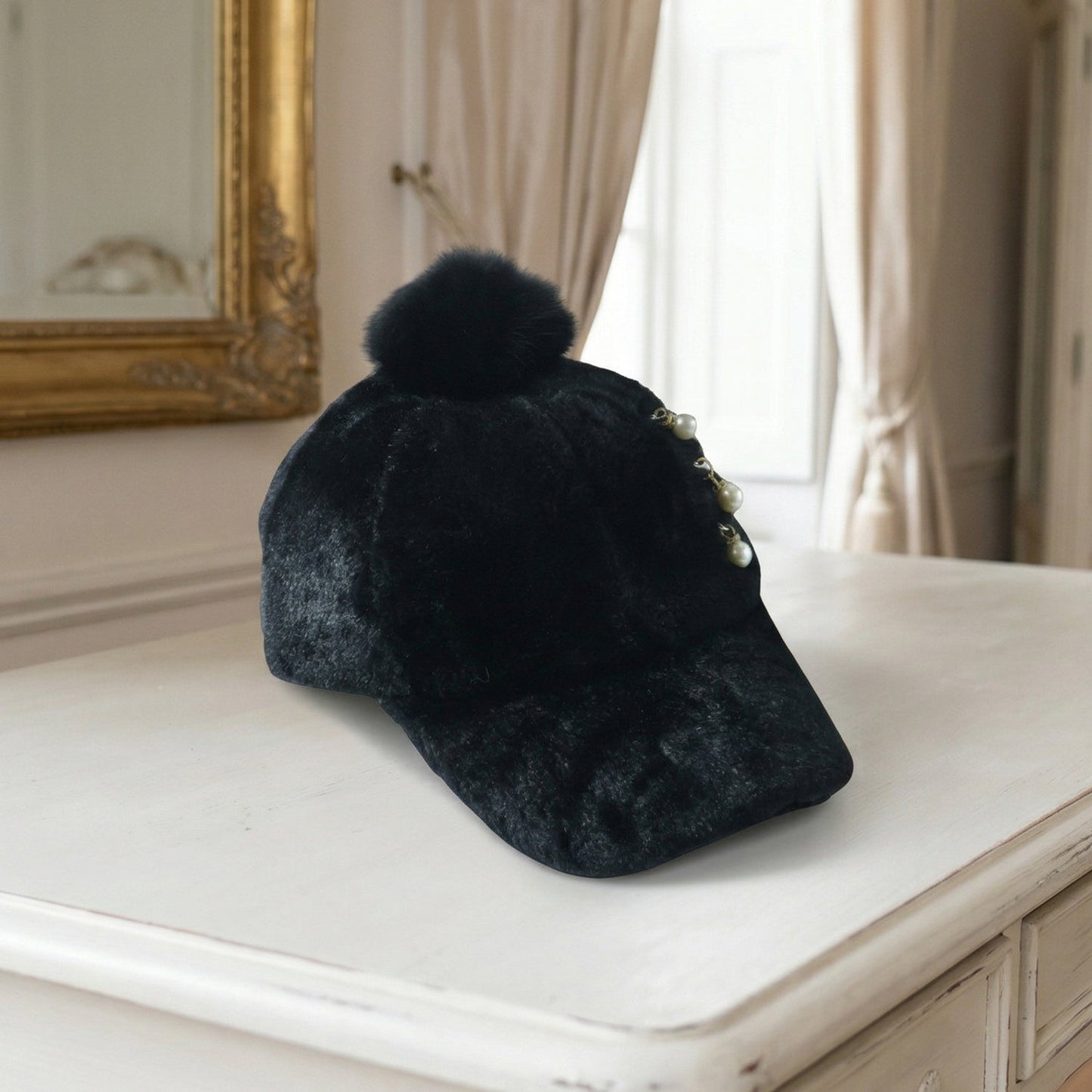 Elegant Winter Fur Cap for Women (1 Pc)