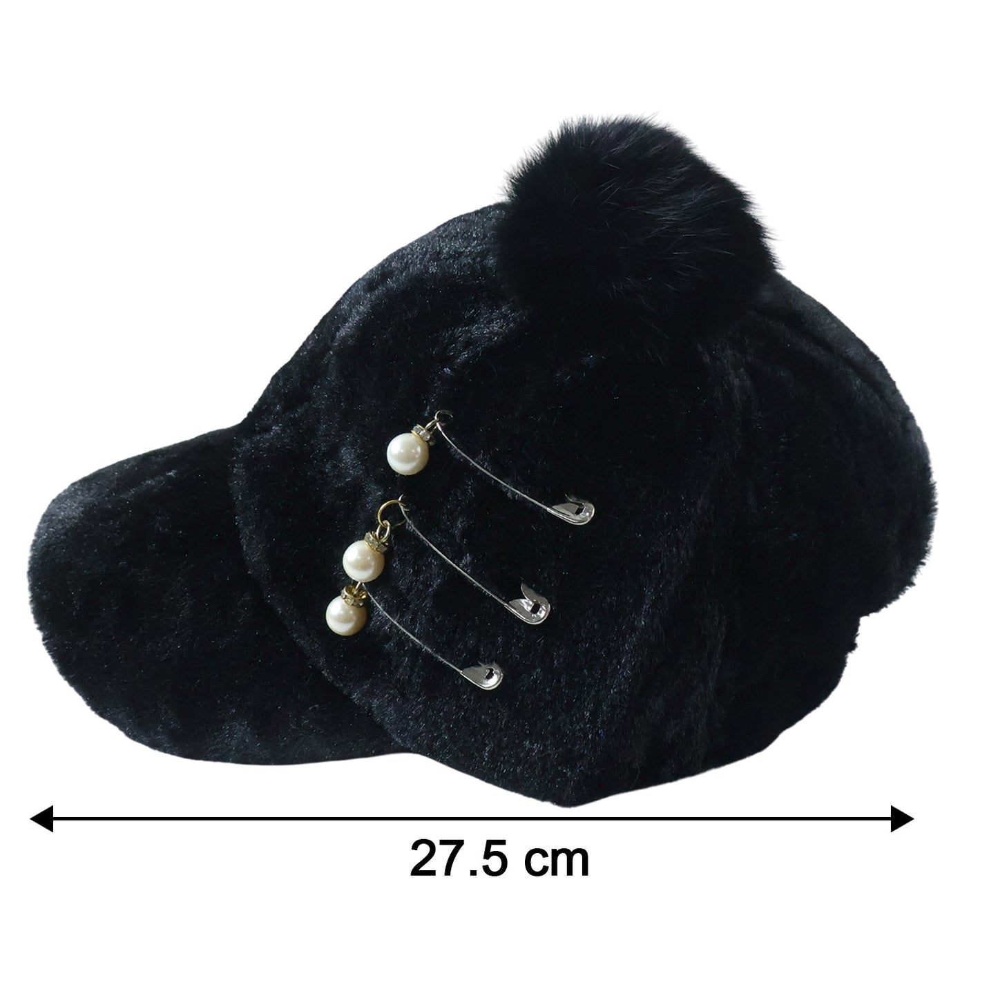 Elegant Winter Fur Cap for Women (1 Pc)