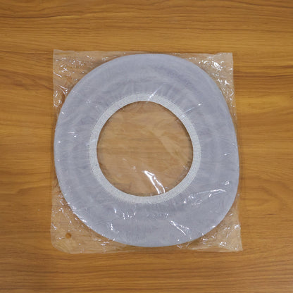 Soft Fabric Elastic Toilet Seat Cover (1 Pc, 29x29 Cm)