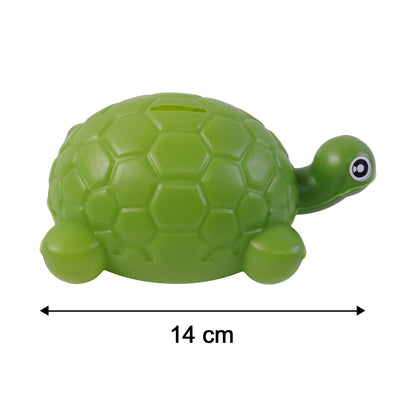 Small Tortoise Shape Money Bank Coin Saving Box (1 Pc)
