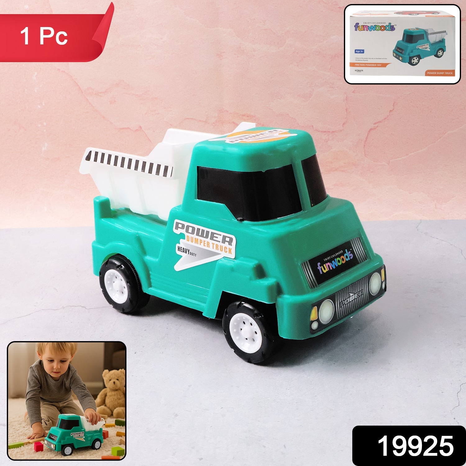 construction dumper truck toy