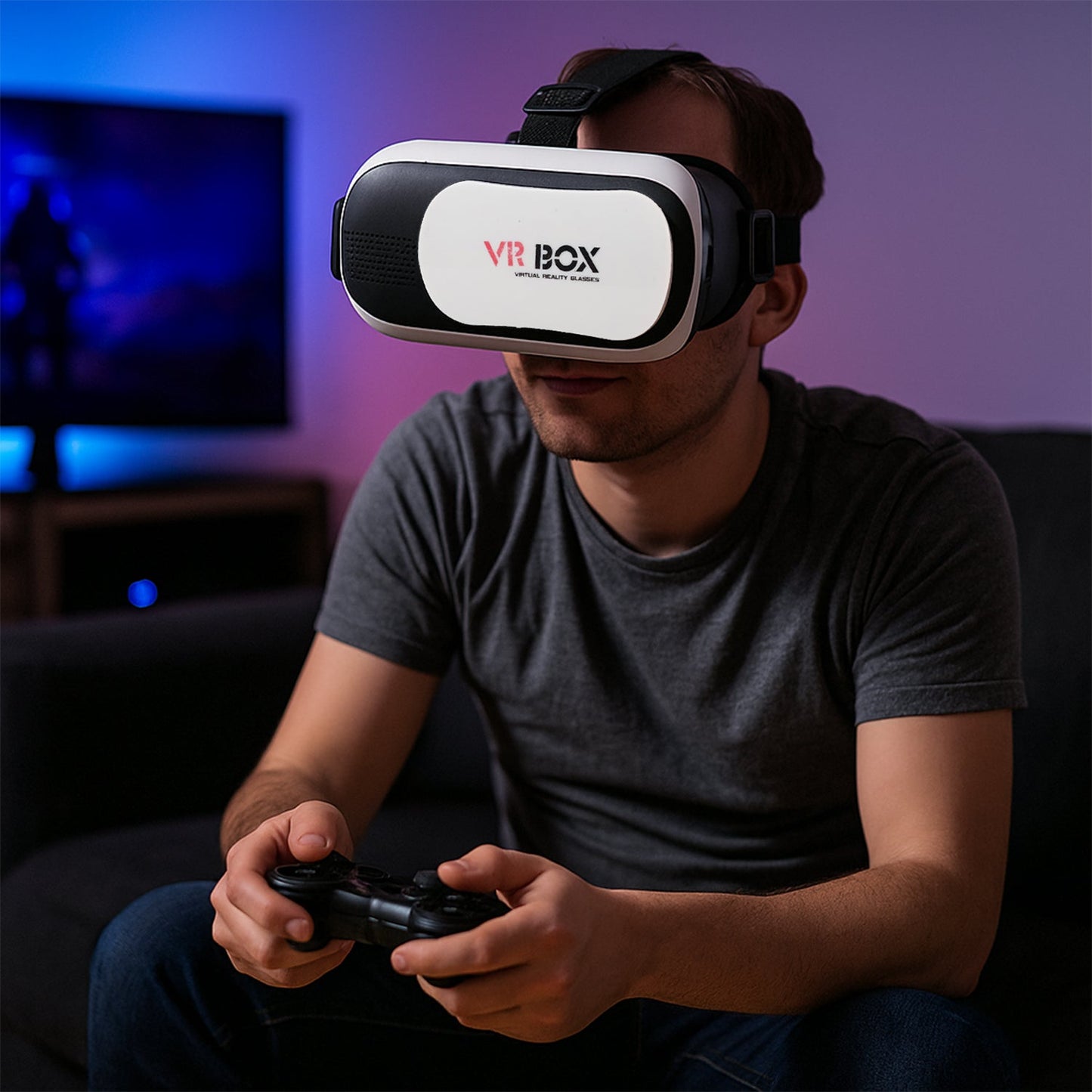  VR BOX Virtual Reality 3D Glasses Headset - alternative angle