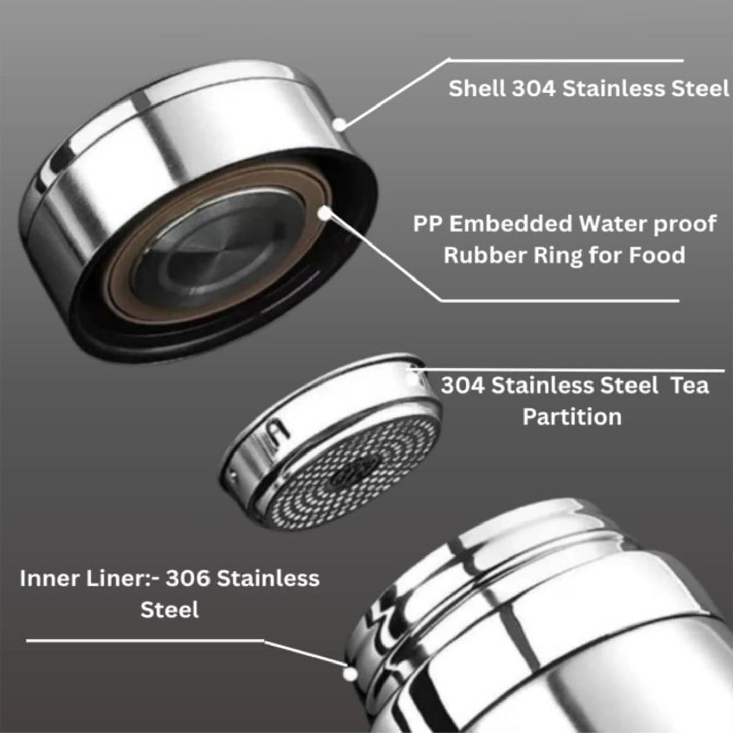 800ml insulated bottle