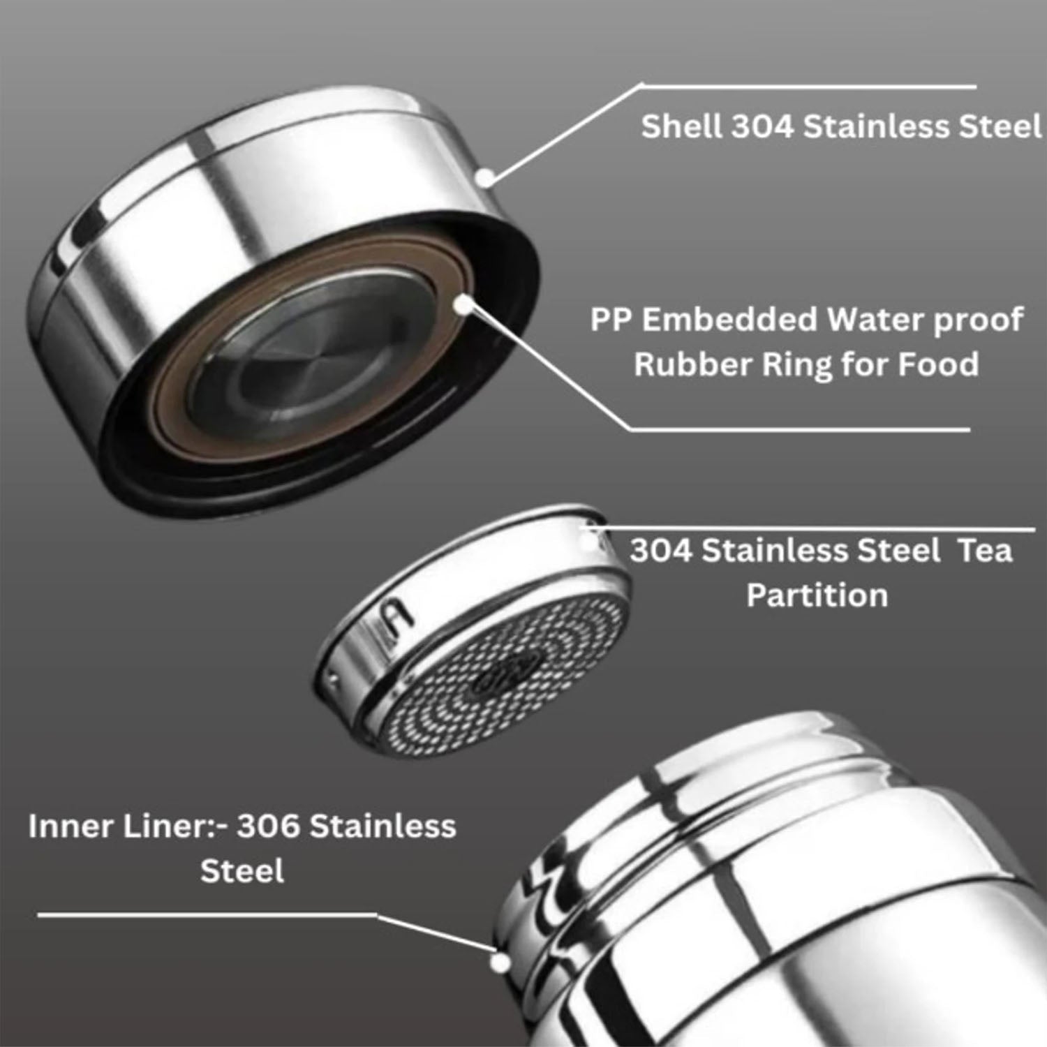 800ml insulated bottle