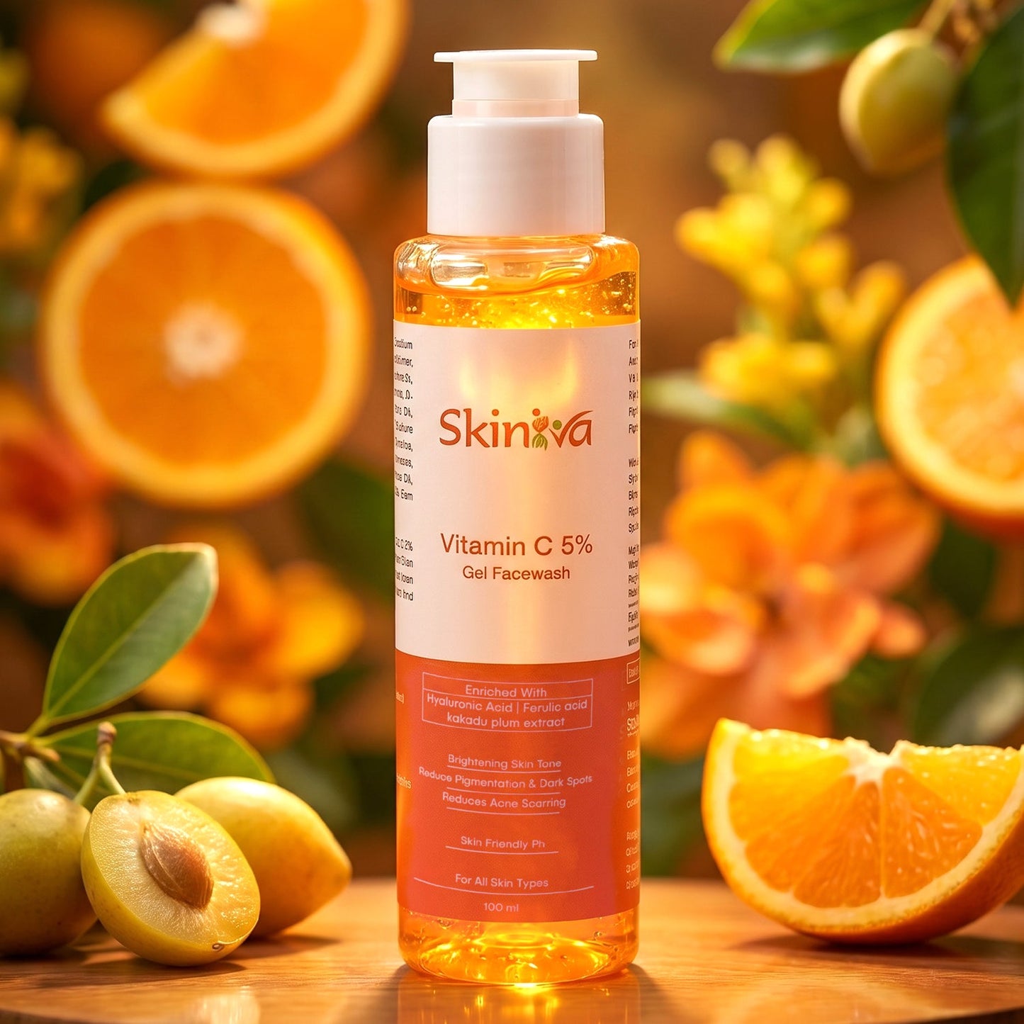 glow enhancing facial cleanser vitamin C formula
