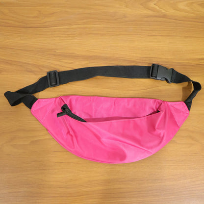 Adjustable Waist Bag 1 Pc – Lightweight Travel Fanny Pack with Zipper