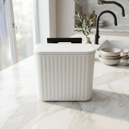 Portable Plastic Kitchen Dustbin, Trash Bin (1 Pc, 25x22 Cm)
