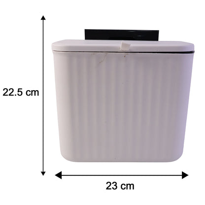 Portable Plastic Kitchen Dustbin, Trash Bin (1 Pc, 25x22 Cm)