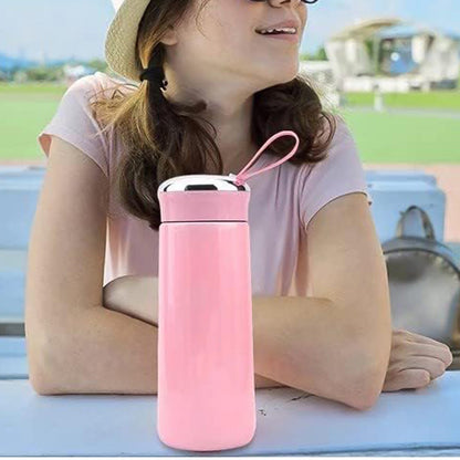  Water Bottle 400 ML Leak Proof Glass - lifestyle