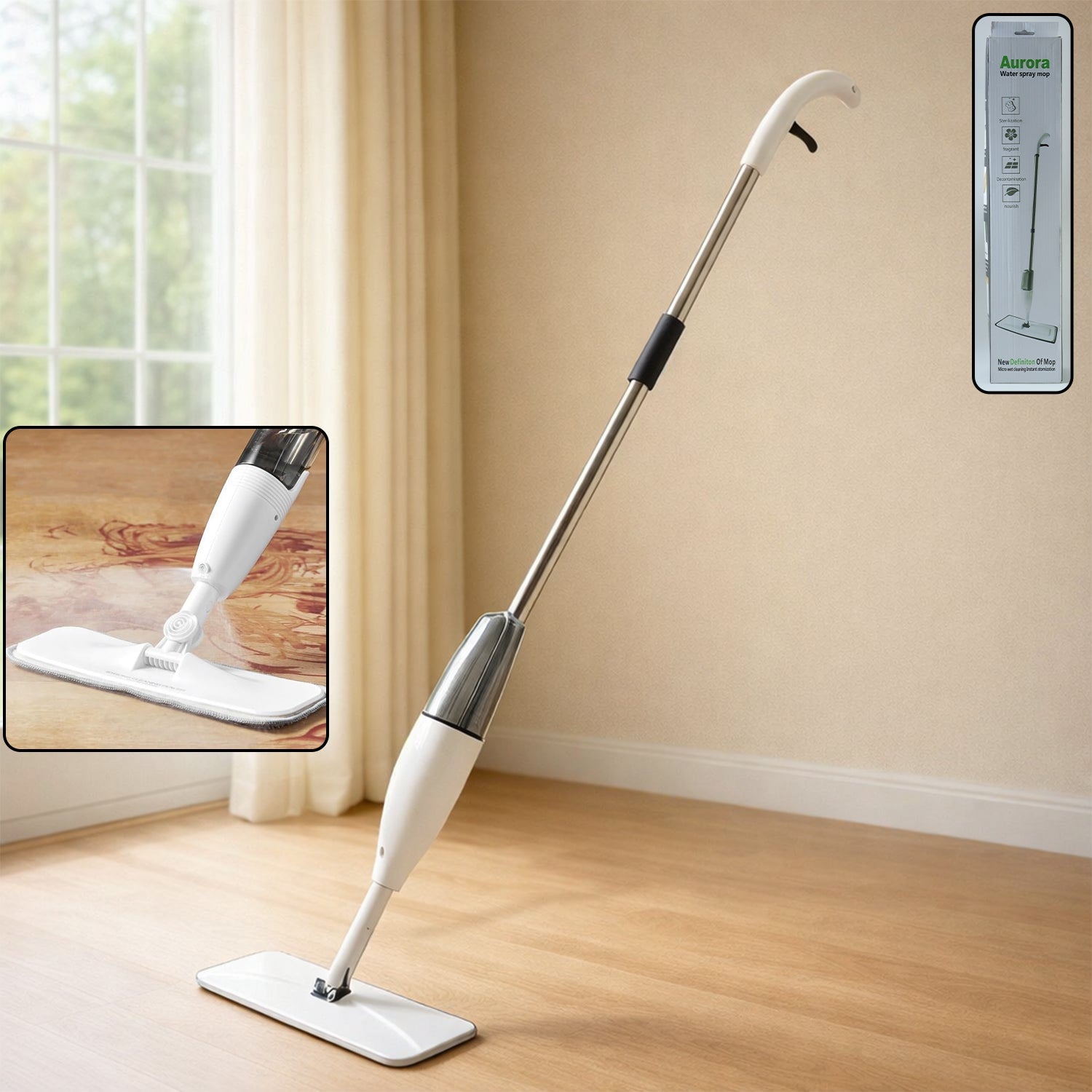 multipurpose spray flat mop cleaner for floor cleaning