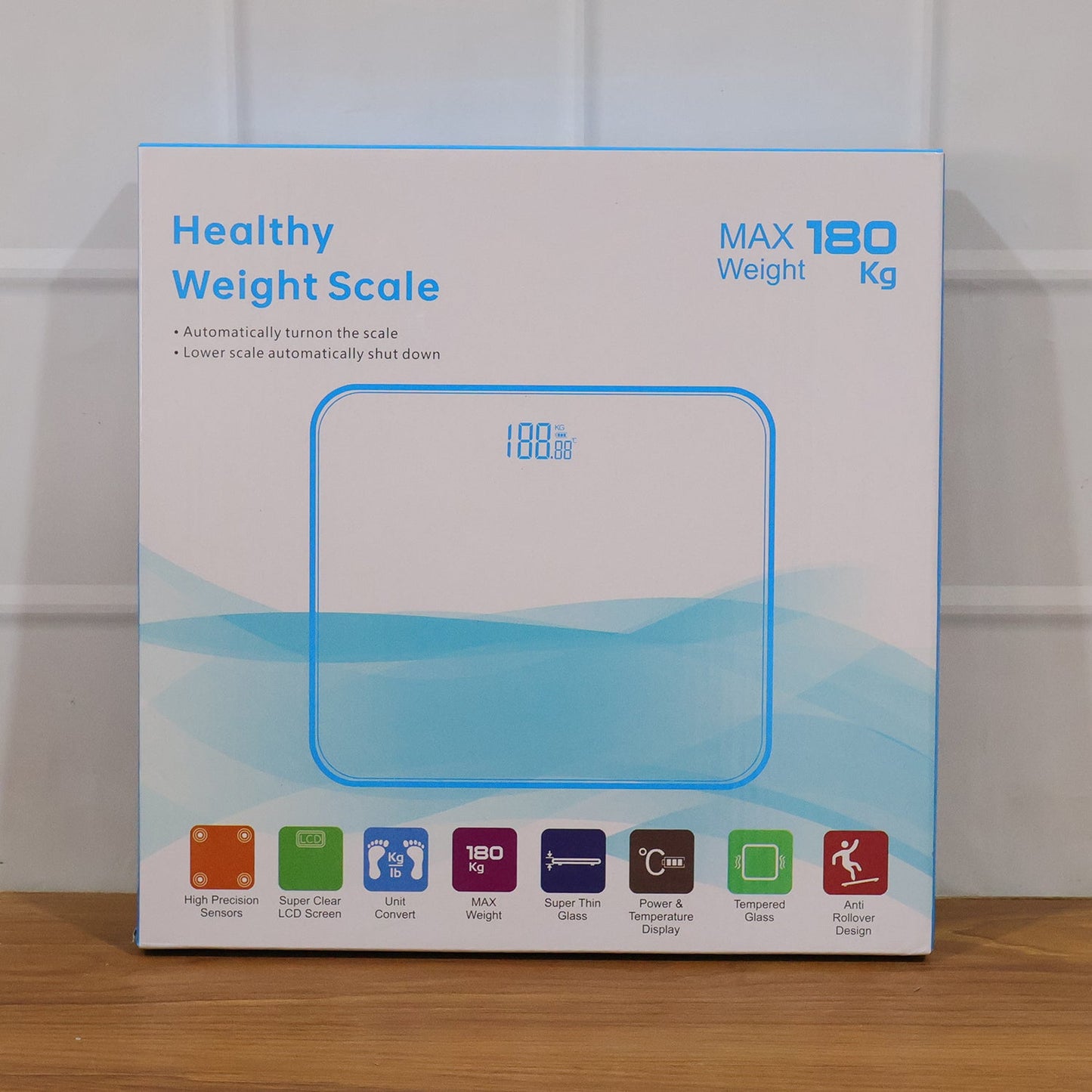 Digital Body Weight Weighing Scale with LCD Display (1 Pc)
