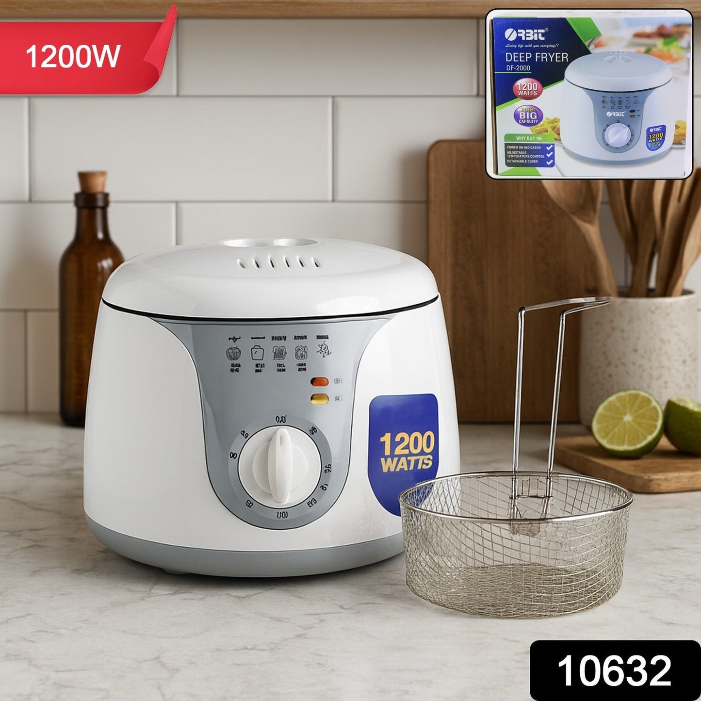 Adjustable Deep Fryer