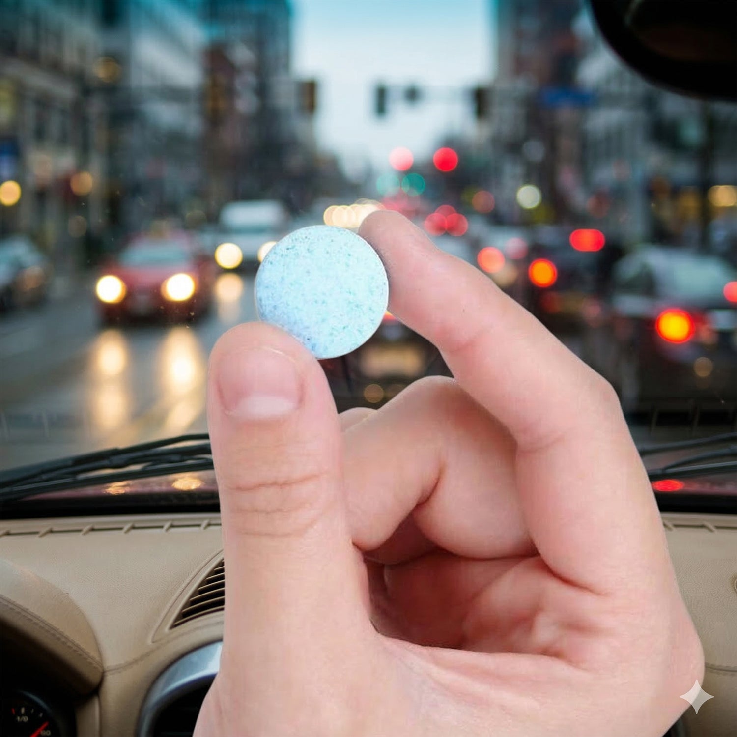 car glass cleaner tablets
