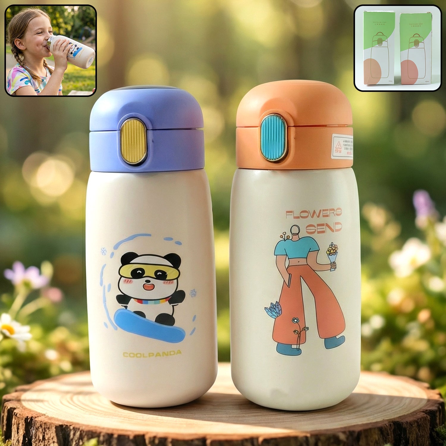 durable stainless steel bottle 420ml