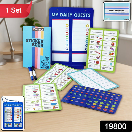 kids magnetic sticker board