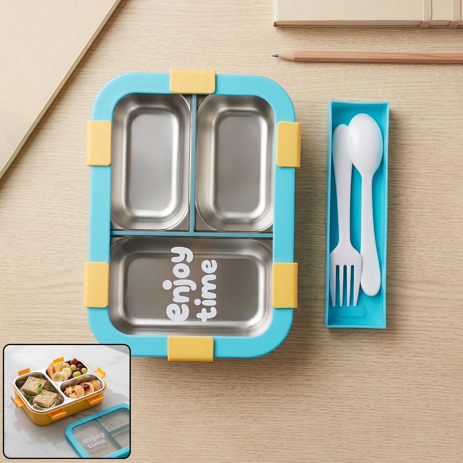 airtight steel lunch box