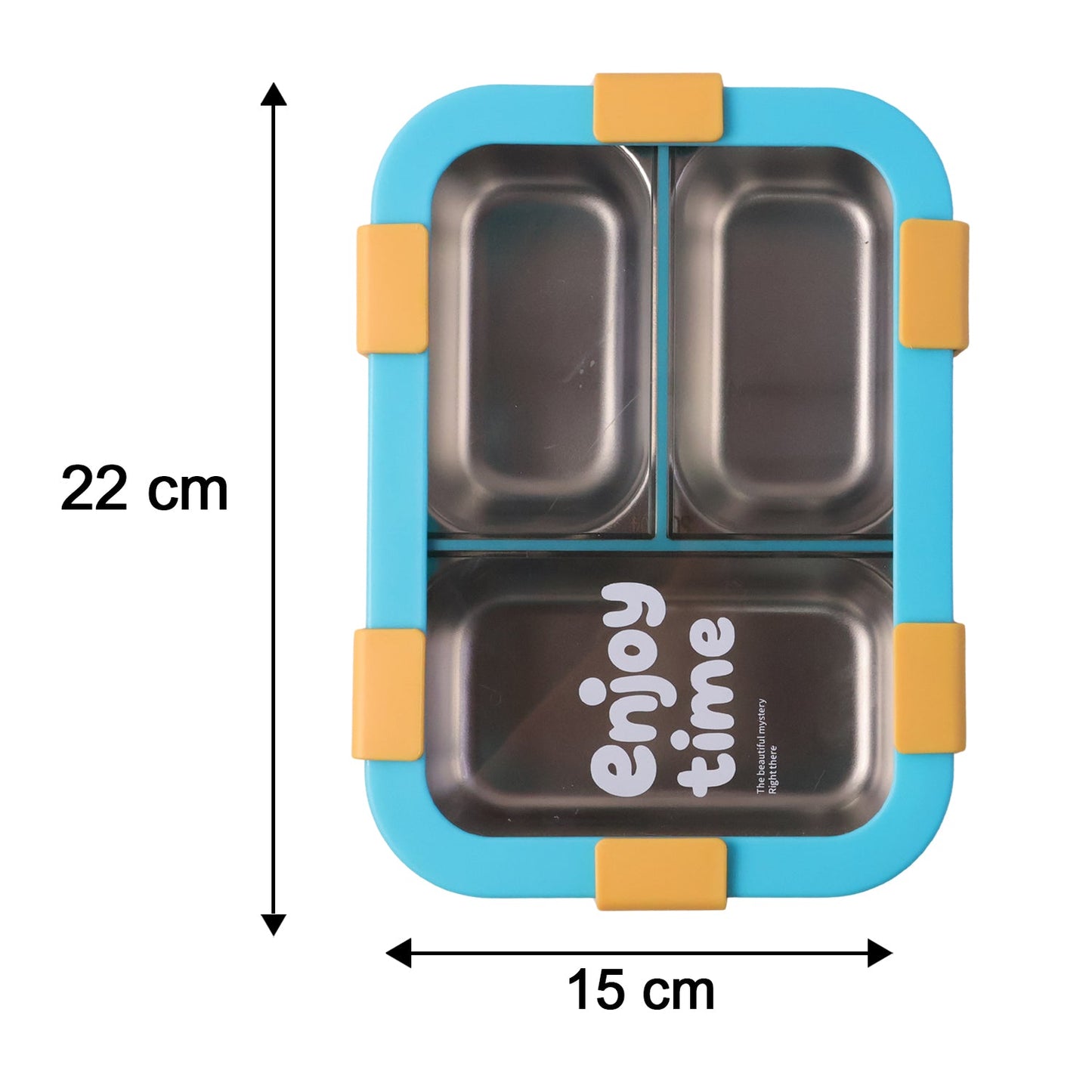 compartment lunch box steel