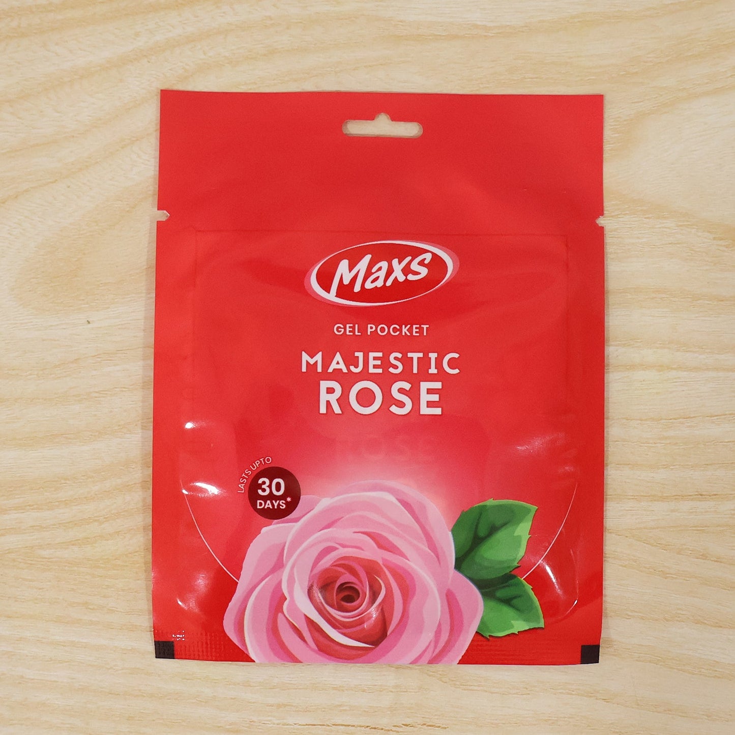 Maxs Majestic Rose Gel Air Freshener Pocket Long Lasting 10 Gm