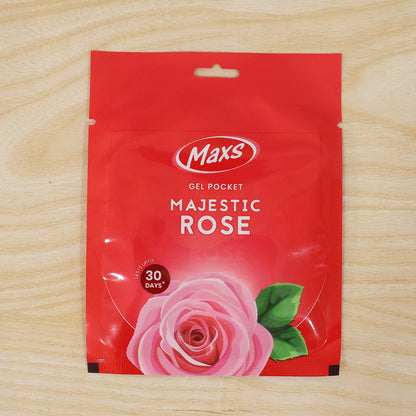 Maxs Majestic Rose Gel Air Freshener Pocket Long Lasting 10 Gm