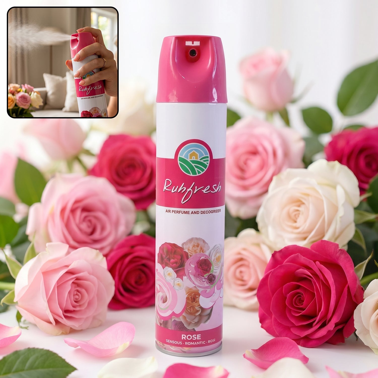Rubfresh Rose Air Freshener