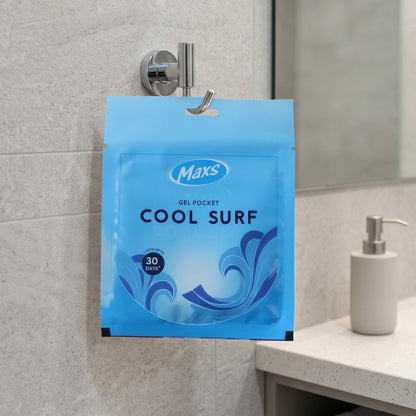 Maxs Cool Surf Gel Air Freshener Pocket Long Lasting 10 Gm