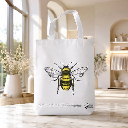 Bee Tote Bag Store Display