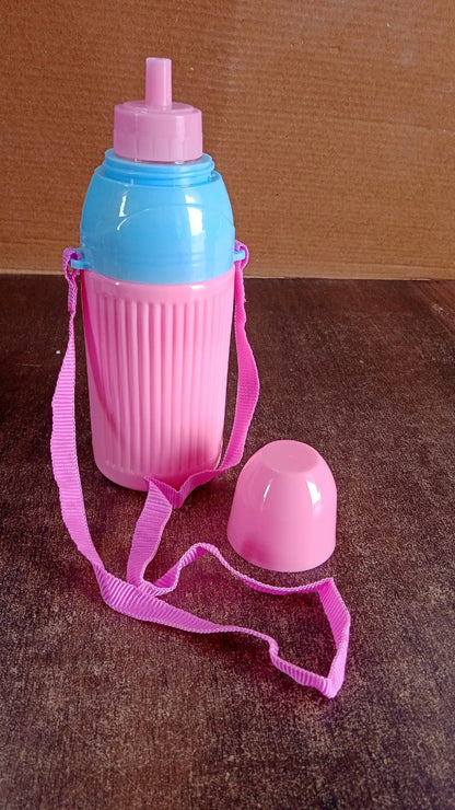 500ml Insulated Sports Water Bottle with Dori & Straw: Leakproof, BPA-Free, Kids