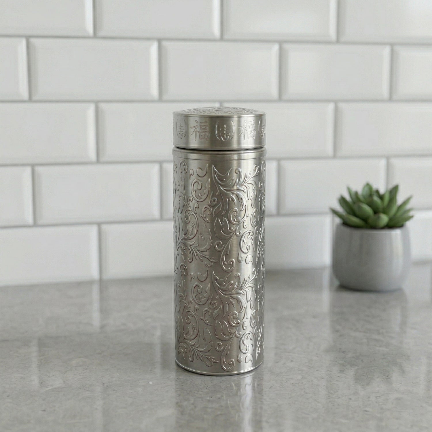 reusable steel thermal bottle