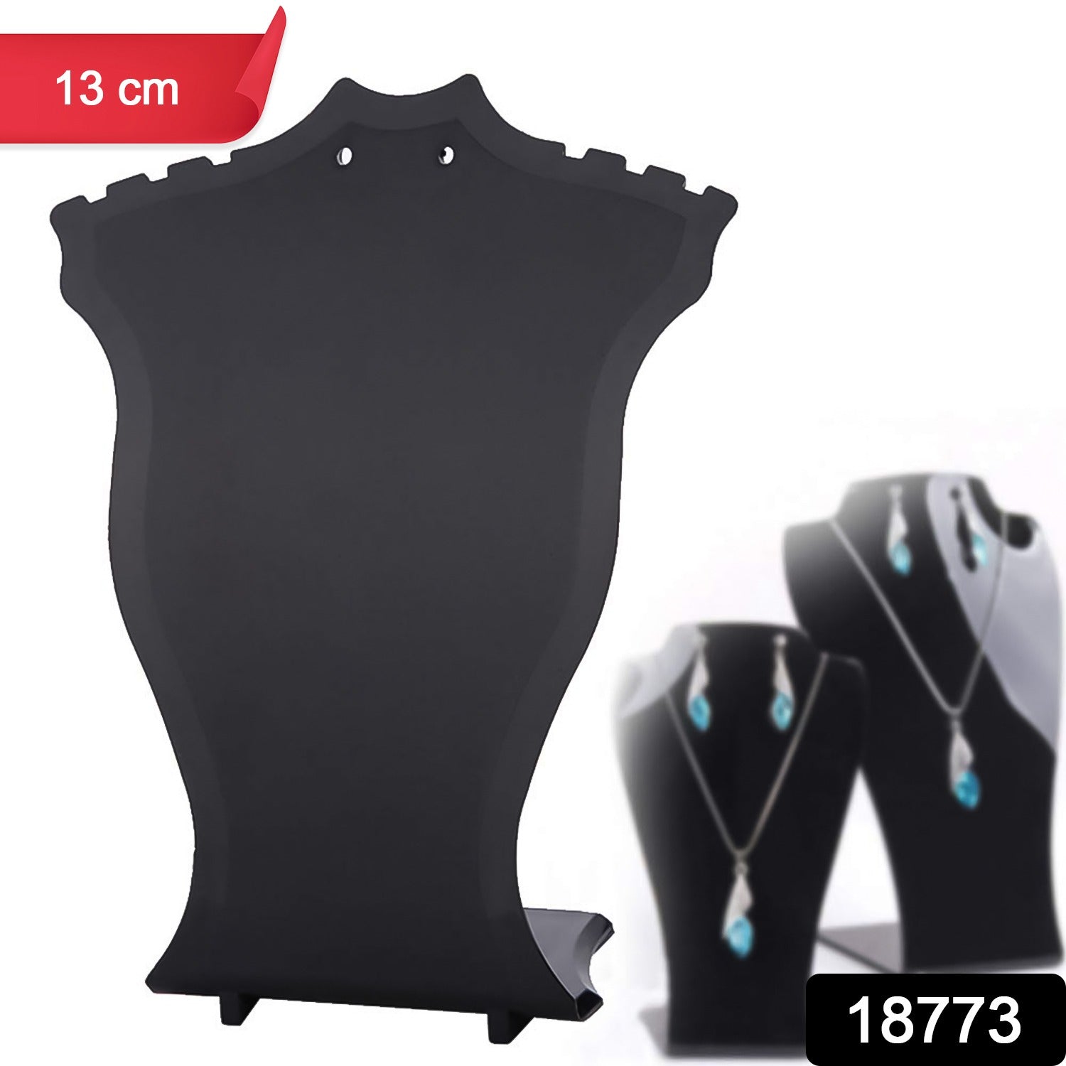 Necklace display stand 13cm for jewellery storage and presentation India
