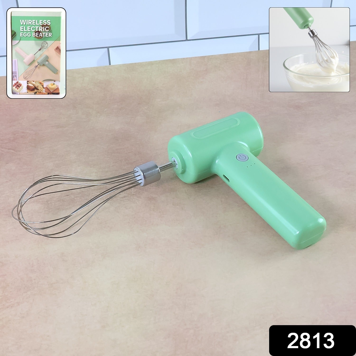 Cordless Electric Whisk 